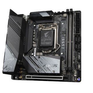 GIGABYTE 技嘉 Z590I AORUS ULTRA itx迷你雕 MINI-ITX主板（intel LGA1200、Z590）+英特尔 酷睿i7-11700KF CPU套装