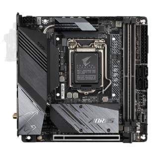 GIGABYTE 技嘉 Z590I AORUS ULTRA itx迷你雕 MINI-ITX主板（intel LGA1200、Z590）+英特尔 酷睿i7-11700KF CPU套装