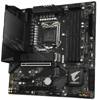 GIGABYTE 技嘉 小雕系列 B560M AORUS ELITE 小雕 MATX主板（intel LGA1200、B560）+英特尔 酷睿i7-11700 CPU套装