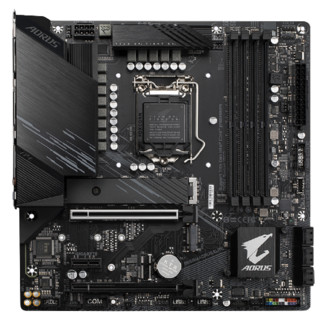 GIGABYTE 技嘉 小雕系列 B560M AORUS ELITE 小雕 MATX主板（intel LGA1200、B560）+英特尔 酷睿i7-11700KF CPU套装