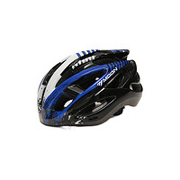 MOON MV88 自行车头盔 黑底兰白 L 两镜片