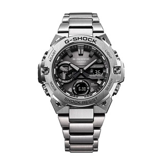 CASIO 卡西欧 G-SHOCK G-STEEL系列 49.6毫米太阳能腕表 GST-B400D-1APFT