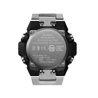 CASIO 卡西欧 G-SHOCK G-STEEL系列 49.6毫米太阳能腕表 GST-B400D-1APFT