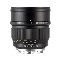 ZHONGYI OPTICAL 中一光学 85mm F1.2 标准定焦镜头 尼康AI卡口 77mm+UV镜子