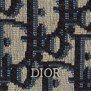 Dior 迪奥 Oblique 男士名片夹 2ESCH136YSE_H05E 黑米色