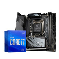 GIGABYTE 技嘉 Z590I AORUS ULTRA itx迷你雕 MINI-ITX主板（intel LGA1200、Z590）+英特尔 酷睿i7-11700K CPU套装