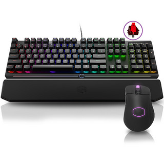 COOLERMASTER 酷冷至尊 MK750 RGB+MM530 RGB 有线键鼠套装 黑色