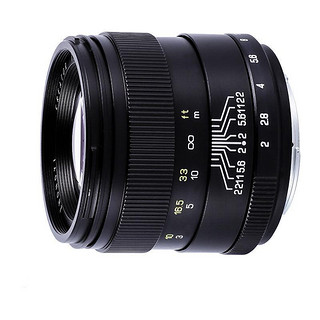 ZHONGYI OPTICAL 中一光学 85mm F2.0 标准定焦镜头 索尼E卡口 55mm+遮光罩+中一高清UV+微距镜