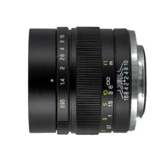 ZHONGYI OPTICAL 中一光学 35mm F0.95 标准定焦镜头 索尼E卡口 银色 55mm + 55mmUV镜