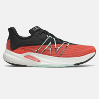 New Balance Men's FuelCell Rebel v2男款跑步运动鞋 黑色/橘红色 42.5