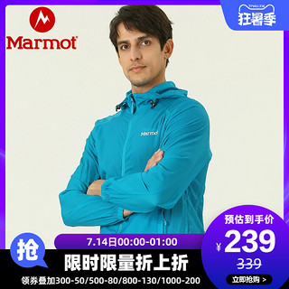 Marmot 土拨鼠 2021新款春夏运动户外城市男女轻量透气皮肤衣风衣