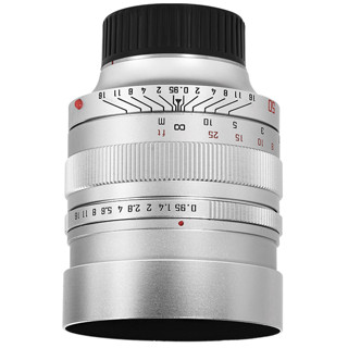 ZHONGYI OPTICAL 中一光学 50mm F0.95 标准定焦镜头 徕卡M卡口 58mm+UV镜片+自动对焦转接环