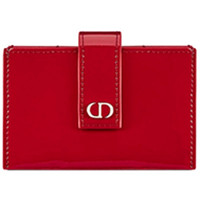 Dior 迪奥 30 MONTAIGNE系列 女士牛皮卡包 S2058OWPJ 红色