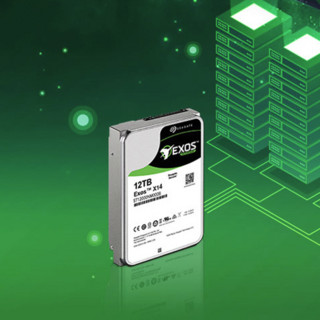 SEAGATE 希捷 银河Exos X14系列 3.5英寸 台式机硬盘 12TB (7200rpm) ST12000NM0008