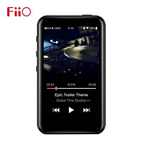 FiiO 飞傲 M6便携HiFi双向蓝牙wifi无线MP3无损音乐播放器 黑色