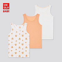 UNIQLO 优衣库 婴儿网眼背心 3件装 434351