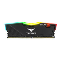 Team 十铨 DELTA系列 DDR4 3200MHz RGB 台式机内存 黑色 8GB