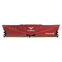 Team 十铨 火神系列 DDR4 3200MHz 台式机内存 火红色 16GB 8GB*2