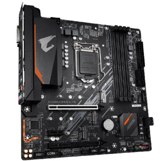 GIGABYTE 技嘉 小雕 B460M AORUS ELITE MATX主板（Intel LGA1200、4560）