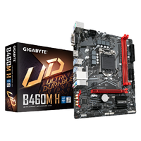 GIGABYTE 技嘉 B460M H MATX主板（Intel LGA1200、B560）