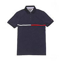 TOMMY HILFIGER 汤米·希尔费格 78J3232-410  拼色条纹修身Polo衫