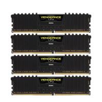 USCORSAIR 美商海盗船 复仇者LPX系列 DDR4 3000MHz 台式机内存 马甲条 黑色 16GB 4GB*4 CMK16GX4M4B3000C15