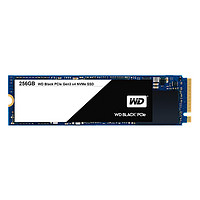 Western Digital 西部数据 黑盘系列 PCIe NVMe M.2 固态硬盘 256GB（PCI-E3.0）
