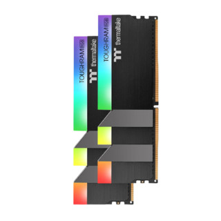 Thermaltake 曜越 DDR4 3200MHz 台式机内存 黑色 16GB 8GBx2 Roo9D408GX2-3200C18A