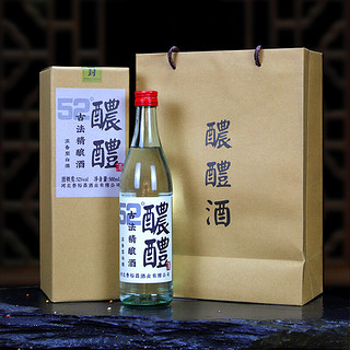 青小乐 醲醴 52%vol 浓香型白酒 500ml*6瓶 整箱装