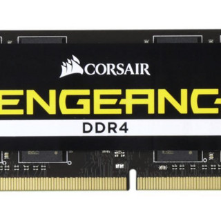 美商海盗船 32GB(16G×2)套装 DDR4 3000 笔记本内存条 复仇者系列