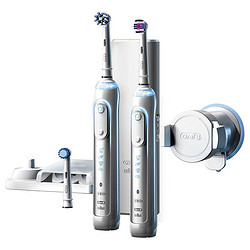 Oral-B 欧乐-B 欧乐B（Oral-B）双人充电式电动牙刷 情侣系列两只套装 Genius 8900