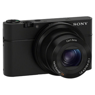 SONY 索尼 DSC-RX100 3英寸数码相机 黑色 (10.4-37.1mm、F1.8-F4.9)