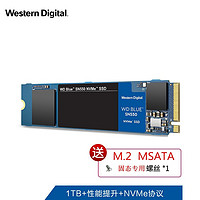 Western Digital 西部数据 Blue SN550 M.2 NVMe 固态硬盘 1TB