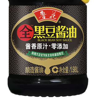 luhua 鲁花 全黑豆酱油 酱香原汁 1.98L