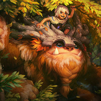 LEAGUE OF LEGENDS 英雄联盟 英雄皮肤 荒野巨兽 努努和威朗普