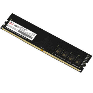 leoRice 雷赤 DDR4 2666MHz 台式机内存 黑色 16GB LRC4U2666D19161C