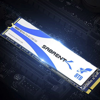 SABRENT Rocket Q NVME M.2 固态硬盘 8TB（PCI-E3.0）