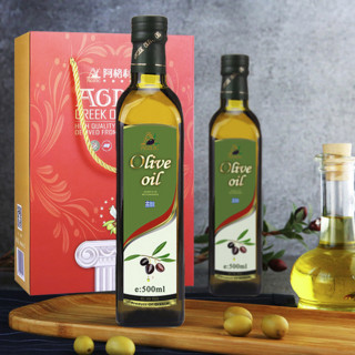AGRIC 阿格利司 橄榄油 500ml*2瓶 礼盒装