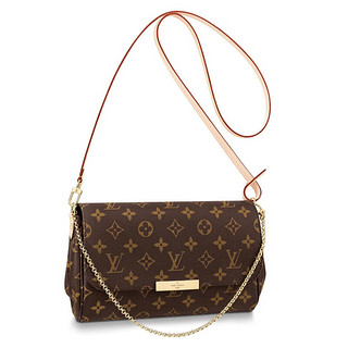 LOUIS VUITTON 路易威登 FAVORITE MM系列 手袋 M40718 棕色