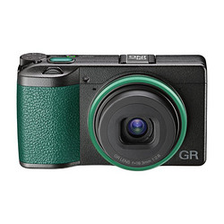 RICOH 理光 GR III ING EDITION 3英寸数码相机 绿色（F2.8 18.3mm）