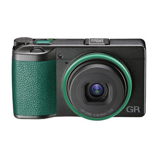 RICOH 理光 GR III ING EDITION GRowING礼盒版 3英寸数码相机 绿色（18.3mm、F2.8-F16）