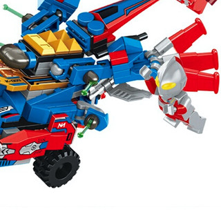 PanlosBricks 潘洛斯 690009A-D 4合1奥特曼战车