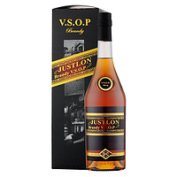 JUSTLON 加狮 西班牙进口洋酒8年橡木桶陈酿级白兰地VSOP瓶装 700ml 40%vol.