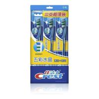 Crest 佳洁士 五彩水晶中毛牙刷 3支装