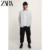 ZARA 00975311250 男款格子长袖衬衫