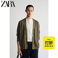 ZARA  02632405505 男款纹理针织开衫