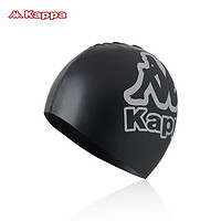 Kappa 卡帕 游泳帽男女士防水舒适不勒头长发专用硅胶成人专业护耳帽子