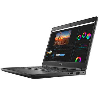 DELL 戴尔 Latitude 5490 14.0英寸 商务本 黑色(酷睿i5-8250U、核芯显卡、8GB、256GB SSD、1366*768)