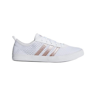 adidas NEO QT Vulc 2.0 W 女子休闲运动鞋 BD7823 亮白/蒸汽灰金属 38