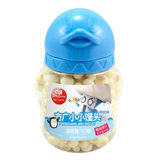 fangguang方广小小馒头牛奶味92g